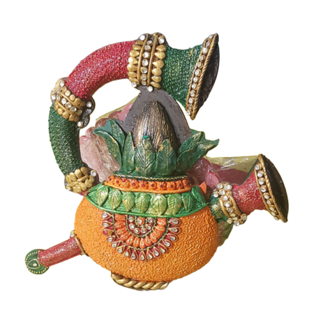 Wooden Kalash Shehnai - Namaste India Handicrafts
