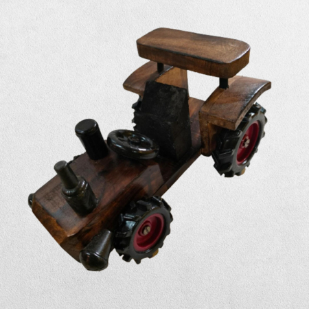 Wooden Tractor Toy for Kids (Small)