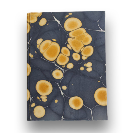 Namaste India Handicrafts Marbled Abstract Notebook With Handmade Paper