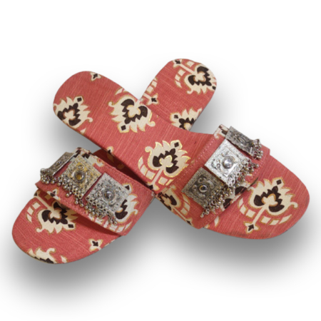 Namaste India Handicrafts Printed Synthetic Sliders for Women